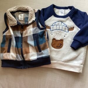 Super cute baby boy winter bundle